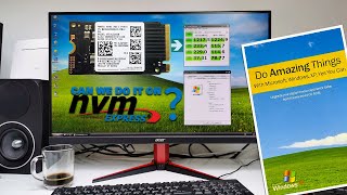 Can we install Windows XP on NVMe SSD while using Intel 1213th Gen motherboard amp CPU [upl. by Idnil648]