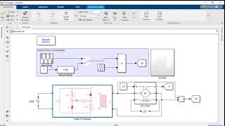 DC motor control  Elevator simulation  Separately excited DC machine speed and direction control [upl. by Reinhold420]