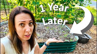 Is THIS Garden Bed WORTH IT An Honest Review 1Year Later [upl. by Leigh399]