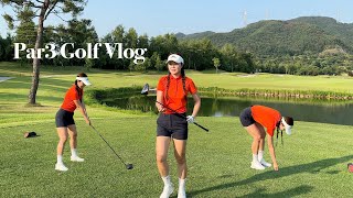 VLOG 골린이 엄마랑 락가든 9홀 라운드⛳️ with 프로2명  가성비 쇼룸 구경  의정부 맛집 [upl. by Aras99]