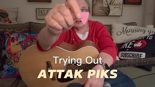 Would You Buy These Picks  Attak Pik  Sample Pack TryOut  Comparison quotGuitar Moosequot [upl. by Anjanette323]