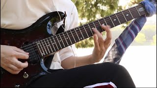 Polyphia Crush guitar cover Tabs in the description [upl. by Laurens]