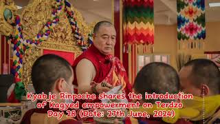 Rinchen Terdzo Wang Time  Kyabje Shechen Rabjam Rinpoche Teaching  Himalayan Buddhist Monks [upl. by Ennail]