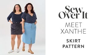 Meet the Xanthe Skirt Sewing Pattern  Sew Over It [upl. by Mirabella173]