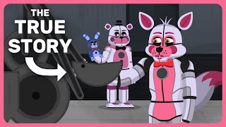 How Funtime Foxy Got Scooped FNAF Sister Location Animation [upl. by Ecinom936]