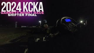 2024 KCKA Garnett Night Race  Shifter Final [upl. by Tteragram16]