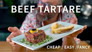 How To Make Beef Tartare  Best Recipe For Beef Tartare 2023 [upl. by Claudetta]