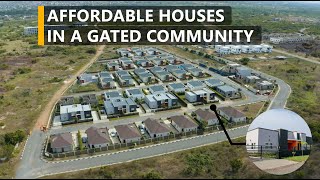 The Most Affordable Gated Estate Houses in Oyibi Accra Ghana [upl. by Cathlene]