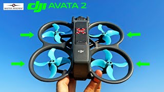 New Master Airscrew 4Blade Props for DJI Avata 2  Review [upl. by Yras51]