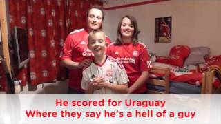 Luis Suarez song for Liverpool FC [upl. by Ainoloppa]