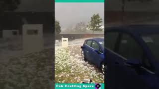 Pak Crafting Space 28 A Sudden Hailstorm On the Crops [upl. by Enamrej]