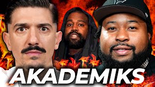 DJ Akademiks on Kanye’s Comeback Diddy vs 50 Cent Exposed amp Adam 22 Wife Sharing Reaction [upl. by Alegnatal243]