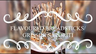 TASTY BREADSTICKS  GRISSINI SAPORITI  BUONISSIMI E FACILI  VERY TASTY AND EASY TO MAKE 😋🇮🇹🇨🇦🥖 [upl. by Alletsirhc112]