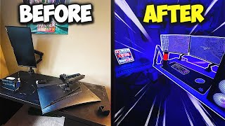 Transforming my Old Messy Room into my Dream Gaming Room [upl. by Nat]