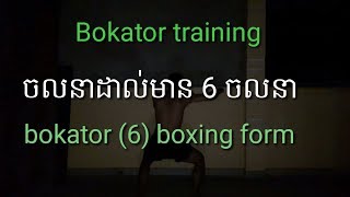 ល្បុក្កតោគុនខ្មែរkun khmer bokator kun khmerbokator training [upl. by Yojenitsirk]