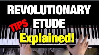 Chopin Etude Op 10 No 12 Revolutionary Piano Tutorial How to Play Lesson [upl. by Ralli352]