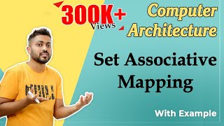 L310 Set Associative Mapping with Examples in Hindi  Cache Mapping  Computer Organisation [upl. by Bridget]