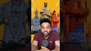 Tallest statue in India 🇮🇳 😱 factshorts [upl. by Aicyla]