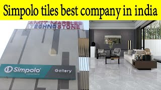 Simpolo Opens Its First Exclusive Showroom in Delhi I Simpolo Tiles India I Simpolo Tiles Showroom [upl. by Haodnanehs]