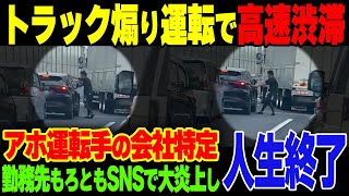 【首都高煽りトラック】勤務先会社は特定され逃亡wwテレビ局取材も殺到でドライバー会社を道連れに…IBグループが自社運転手への苦言を無視した衝撃の末路 [upl. by Boyce362]