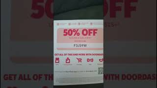 DoorDash Promo Code [upl. by Nerrawed138]