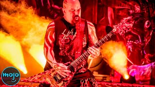 Top 10 Hardest Heavy Metal Riffs of All Time [upl. by Metzgar341]