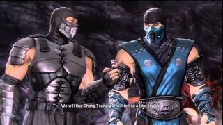 Mortal Kombat 9  Kuai Liang Tundra Becomes SubZero [upl. by Nodnahs]