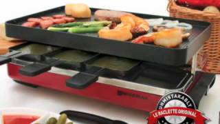 Swissmar Raclette Party Grills French [upl. by Yesmar410]