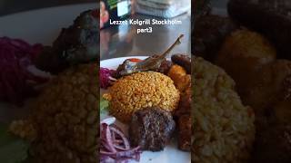 Lezzet Kolgrill Stockholm part3 trending food swedishcuisine streetburger kebab burgerlovers [upl. by Antoni492]