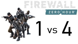 Firewall Zero Hour VR 1 vs 4 FOR THE WIN [upl. by Adriaens]