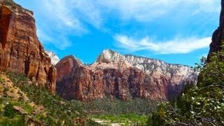 Kayenta Trail Zion National Park [upl. by Cirdet]