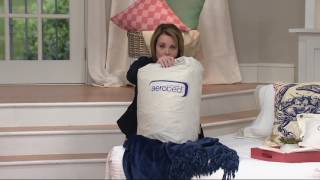 Aerobed Queen Size 14quot Airbed with Twiston Pump amp Storage Bag on QVC [upl. by Garcon]