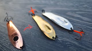 Making Student Spoon Lure with a new method [upl. by Horton]