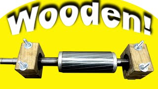 How to make Wooden Bearing Housings Another idea for making bearing housings [upl. by Ahar]