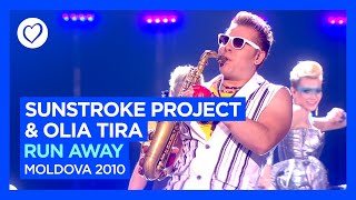 Sunstroke Project amp Olia Tira  Run Away  Moldova 🇲🇩 Epic Sax Guy  Grand Final  Eurovision 2010 [upl. by Ellehctim79]