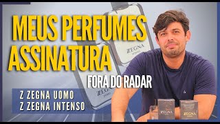 MEUS NOVOS PERFUMES ASSINATURA  ERMENEGILDO Z ZEGNA UOMO E INTENSO [upl. by Nellak]