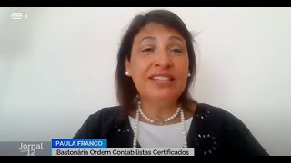 RTP 3  Novas tabelas de retenção de IRS Comentário de Paula Franco [upl. by Leatrice]