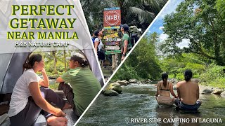 RIVERSIDE CAMPING  LAGUNA  NATURE CAMP  CAMPING PHILIPPINES [upl. by Isbel]