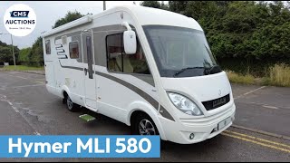 Hymer MLI 580  Motorhome Auction [upl. by Ferdinana666]