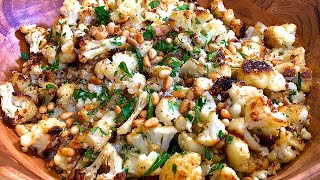 DELICIOUS Roasted Cauliflower Easy amp Fast Recipe [upl. by Egor]