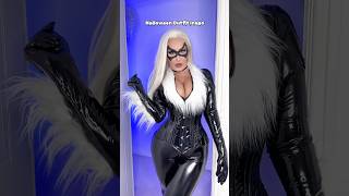 I’m “Black Cat” Felicia Hardy duhh 🤨😈🐈‍⬛ fyp explore halloween halloween2024 fancydress [upl. by Mignon]