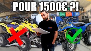 TOP 5 DES QUADS À 1500€ [upl. by Notffilc424]