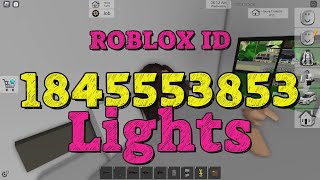 LIGHTS Roblox Song Codes [upl. by Zeke]