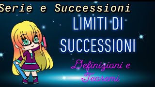 LIMITI di SUCCESSIONI [upl. by Jackelyn843]