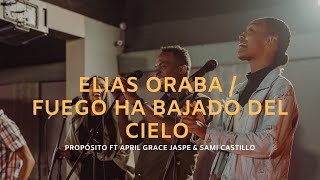 Elías Oraba En El Monte Carmelo  Fuego Ha Bajado Del Cielo Propósito Ft April Grace Jaspe [upl. by Lerred]