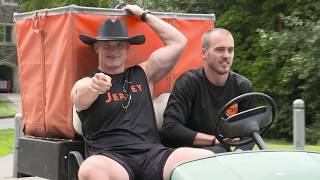 Princeton Football Training Camp MoveIn Day [upl. by Schoenburg]