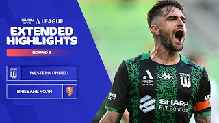 Western United FC v Brisbane Roar FC  Extended Highlights  Isuzu UTE ALeague 202324  Round 08 [upl. by Eldrida]