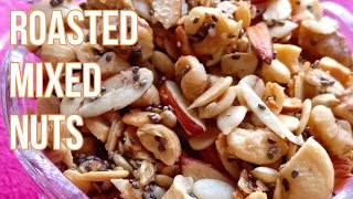 Mixed Nuts Recipe  Easy Mixed Nuts  shorts [upl. by Adriell616]