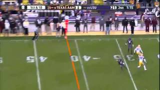 11232013 Texas AampM vs LSU Football Highlights [upl. by Gibun268]