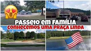 🇺🇸 VLOG PASSEIO EM FAMILIA CONHECEMOS UMA PRAÇA LINDA  FERIADO POR AQUI 4 DE JULHO [upl. by Aninaig878]